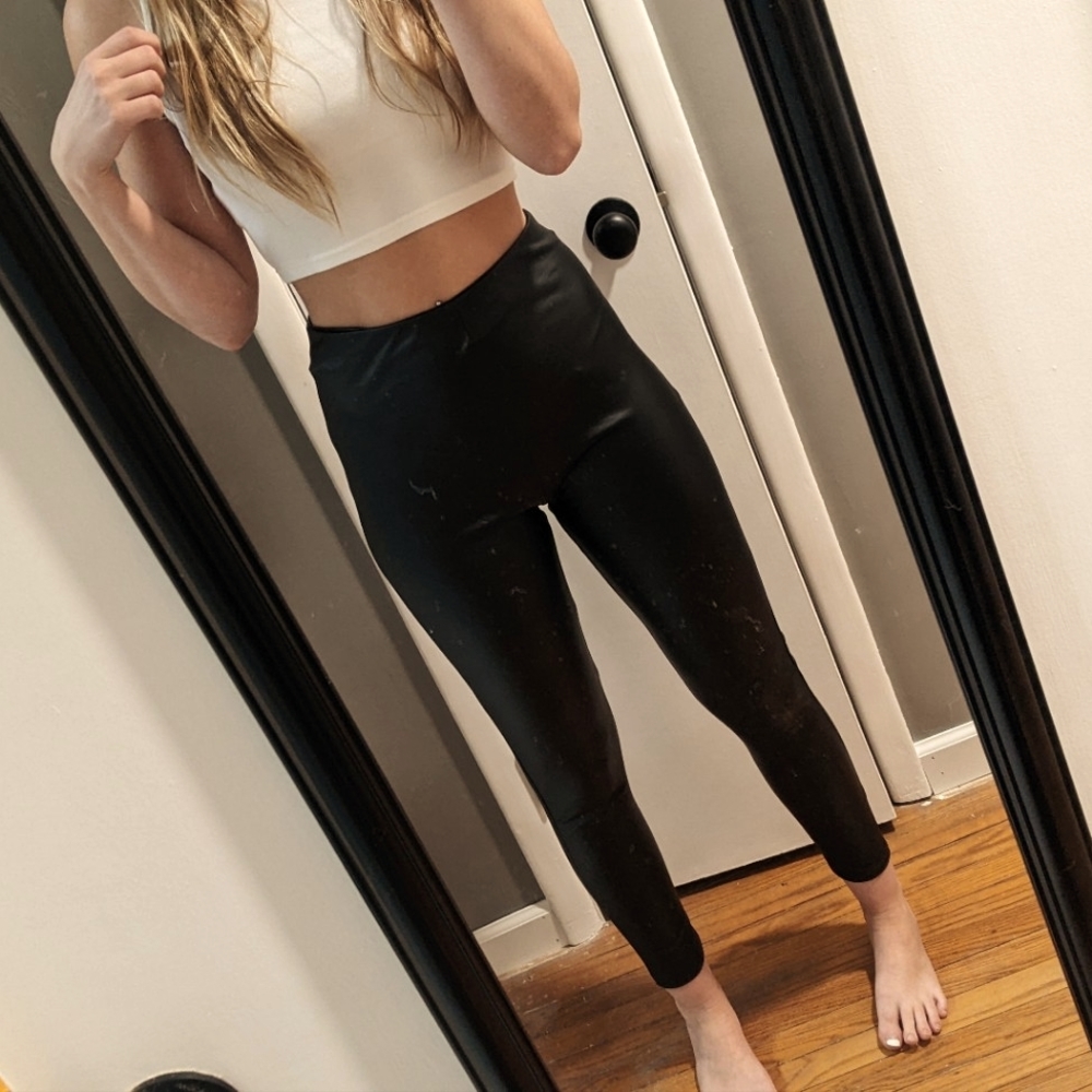 Leather pants